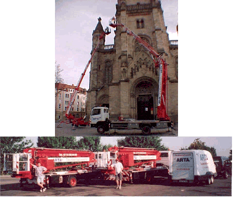 Mit Spezialgeräten bei der Taubenabwehr ARTA Stuttgart Tauben-Problemlösung