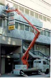 Hubarbeitsbühne Stuttgart ARTA Taubenabwehr